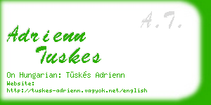 adrienn tuskes business card